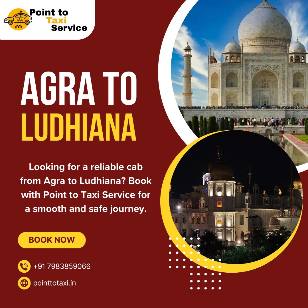 Agra to Ludhiana Taxi Service